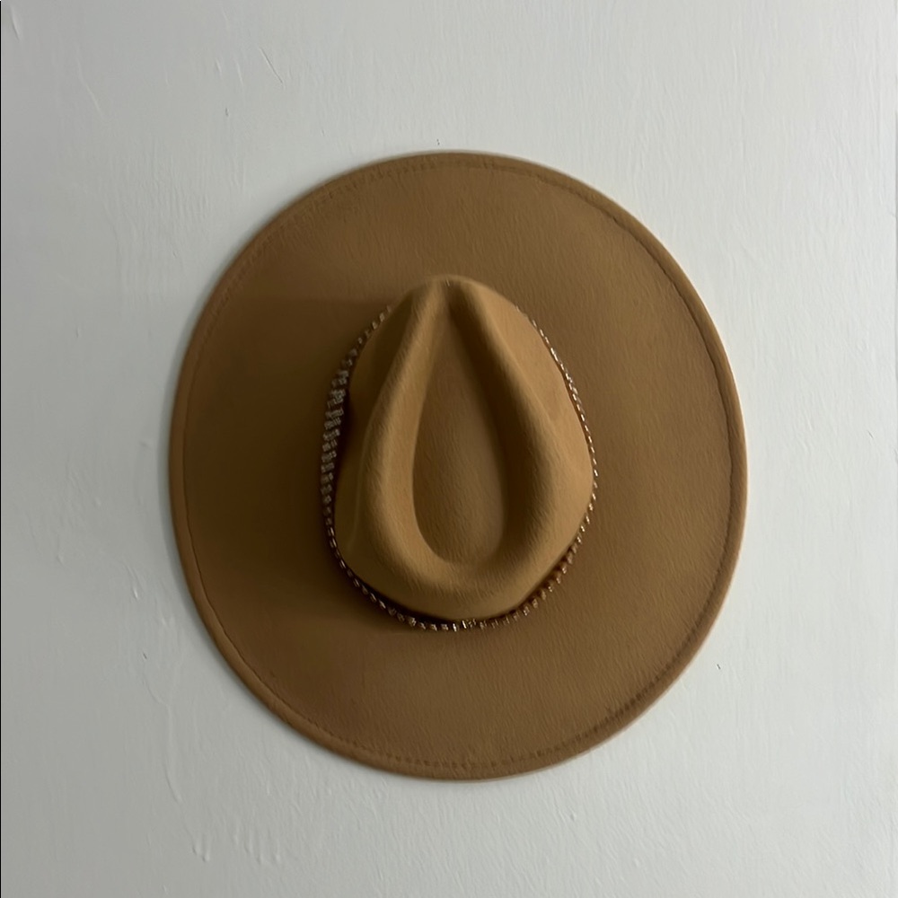 Classic Tan Fedora Hat